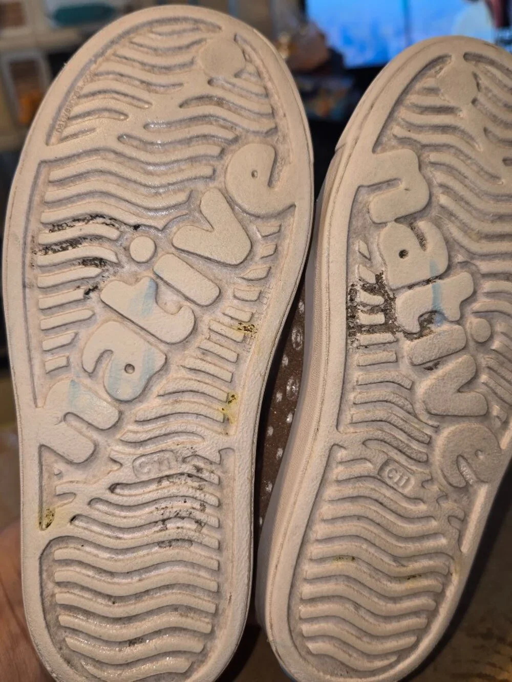 Native gold shoes kids